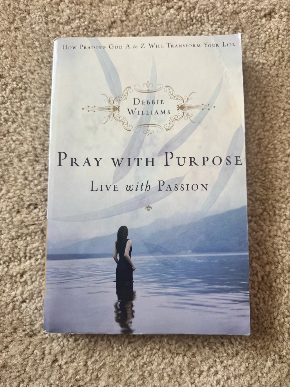 Pray with Purpose Live with Passion — Soft Blue Cover
